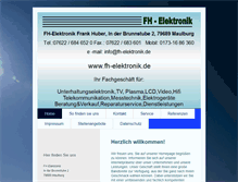Tablet Screenshot of fh-elektronik.de